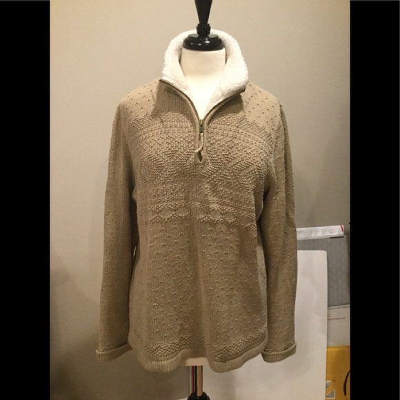 croft & barrow Sweaters - Brown v-neck warm sweater